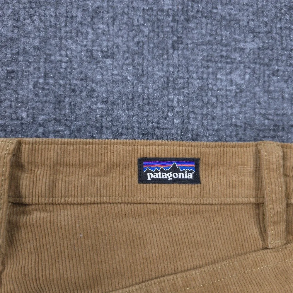 Patagonia Pants Womens 28 Brown Everyday Cords Corduroy‎ Stretch Outdoors Casual